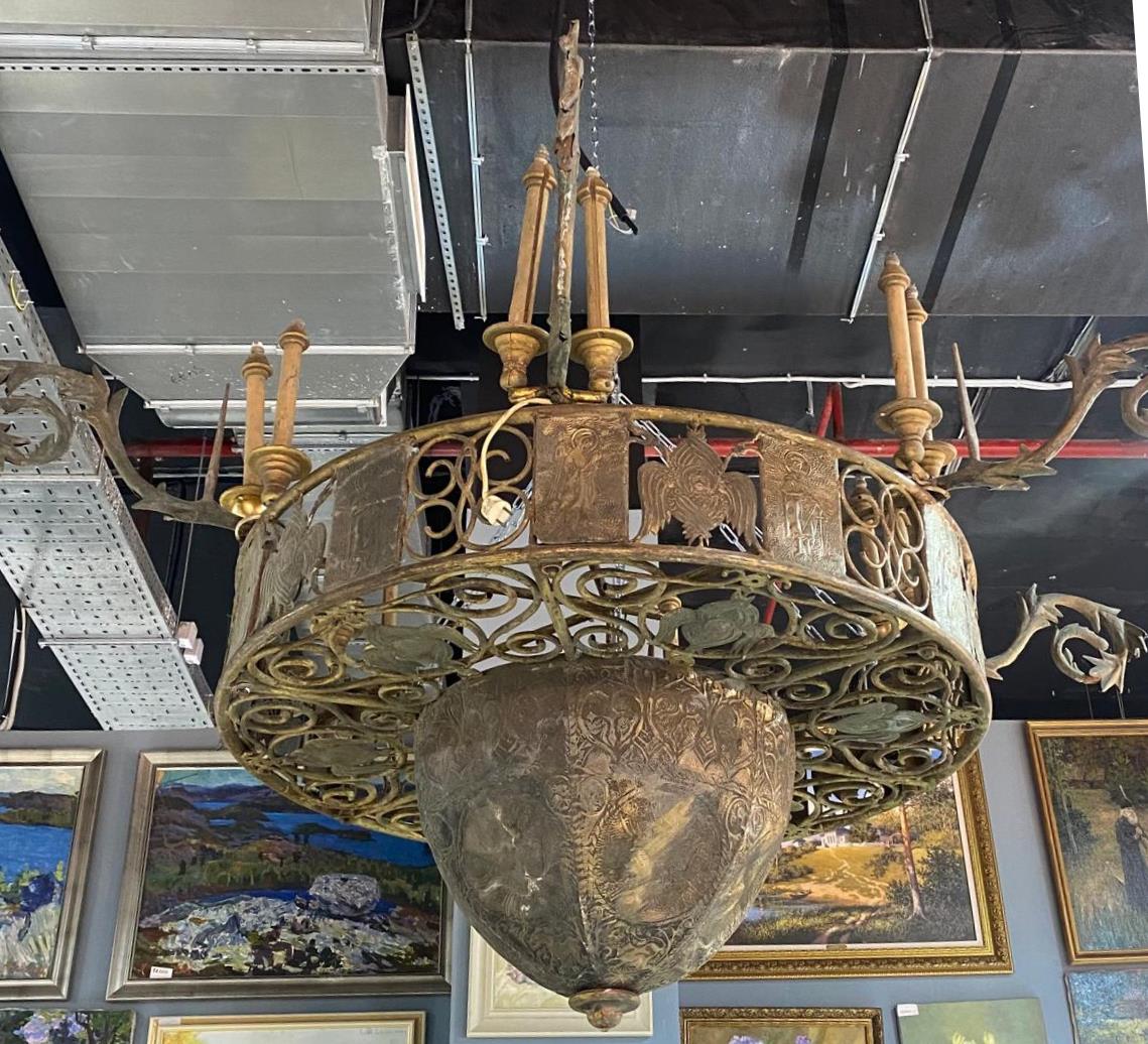 Люстра АНТИКВАРНАЯ 