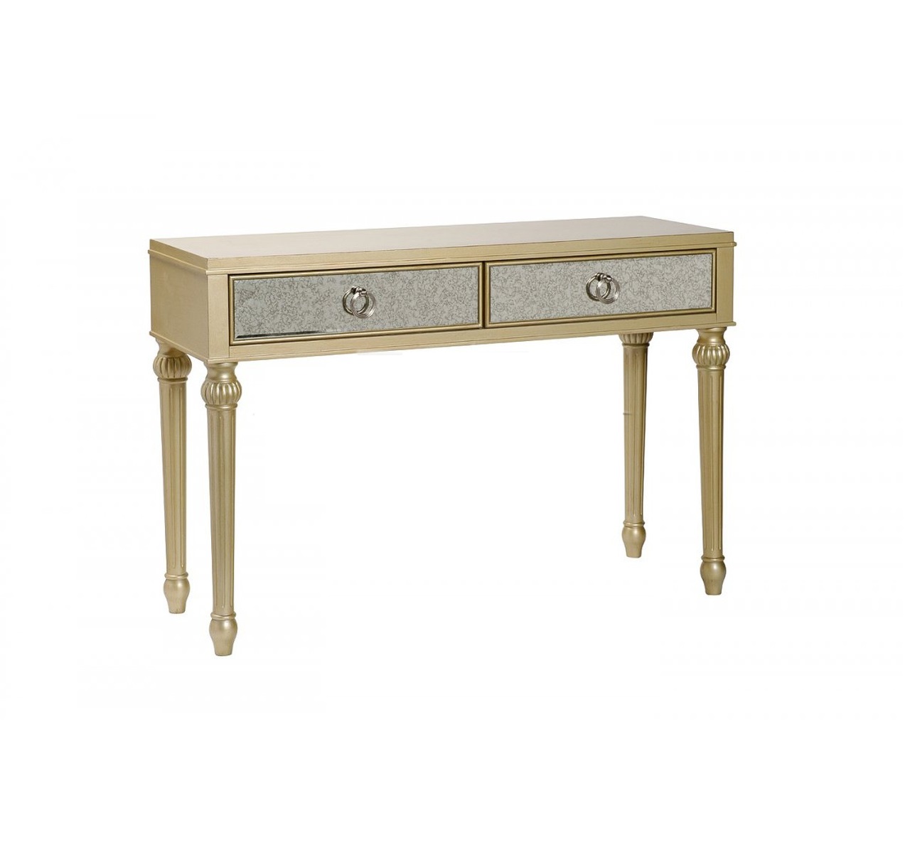 Консоль с ящиками и зеркальной отделкой KFG1508, GARDA DECOR.