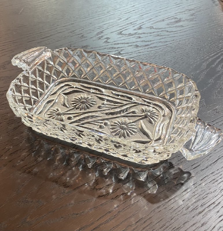 Салатник/Шубница хрустальная 