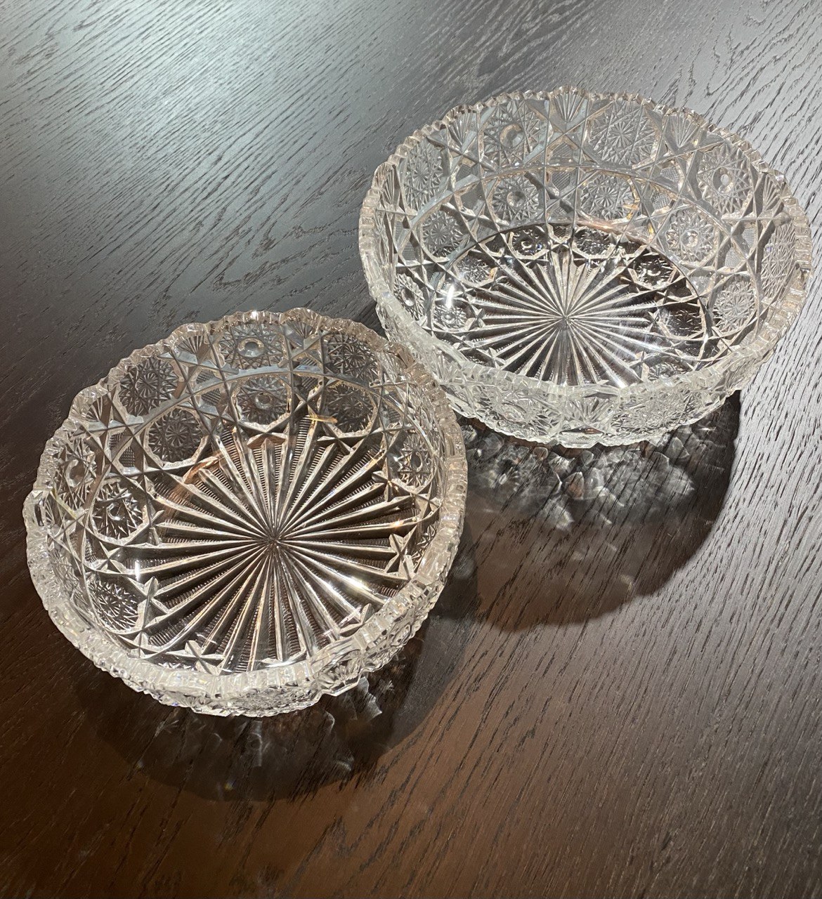 Салтник/ваза для фруктов Снежинка