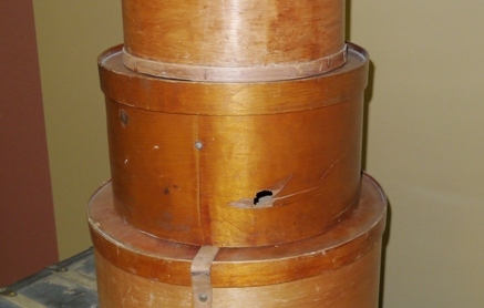 Шляпная коробка средняя