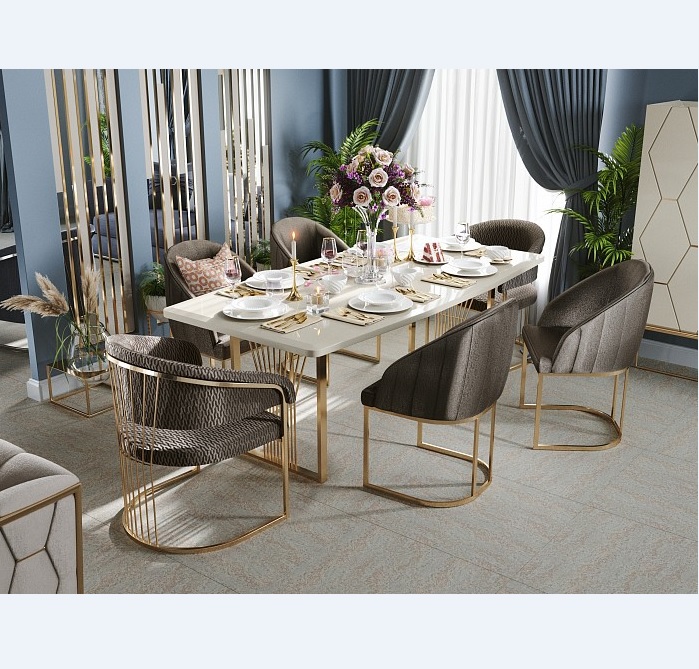 Стул VOGUE GOLD VOG03-G, Lifestyle Unico.